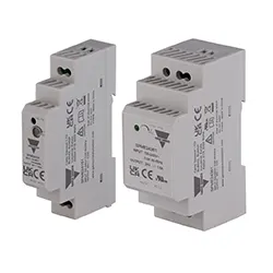 SPME series: compact low-profile DIN rail power supplies for building automation and EV charging stations